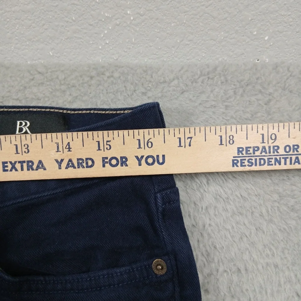 Banana Republic Men's Slim Fit‎ Jeans 33x30 Navy Blue Stretch Denim